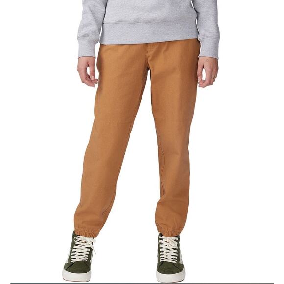 Mountain Hardwear Jackson Ridge Pants Womens 14 Copper Clay Cotton Canvas Jogger - Picture 1 of 12